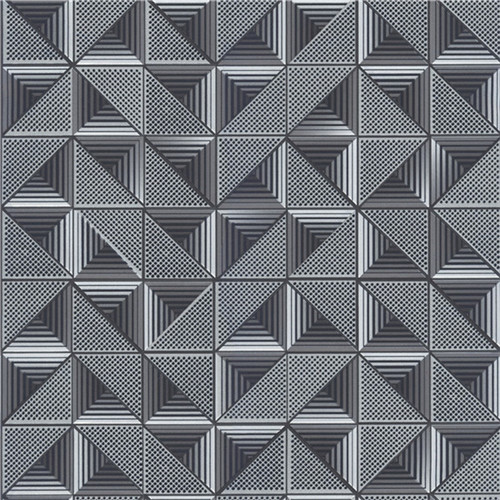 Korea Style Blue 3D PVC Wallpaper Non - Pasted For Hotel Background , 0.53*10m Size