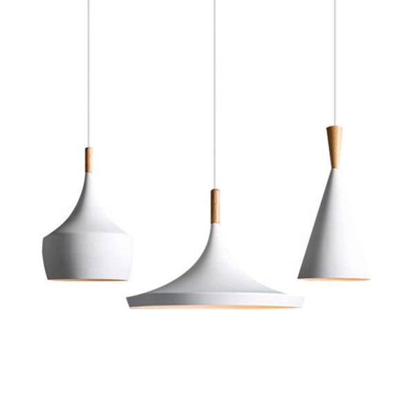 Restaurant Modern Pendant Light Metal Wood Creative Decorative Chandelier