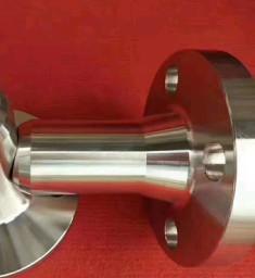 PN16 PN25 Nickel Alloy Flanges , Forged Long Welding Neck Flange 150LB 300LB