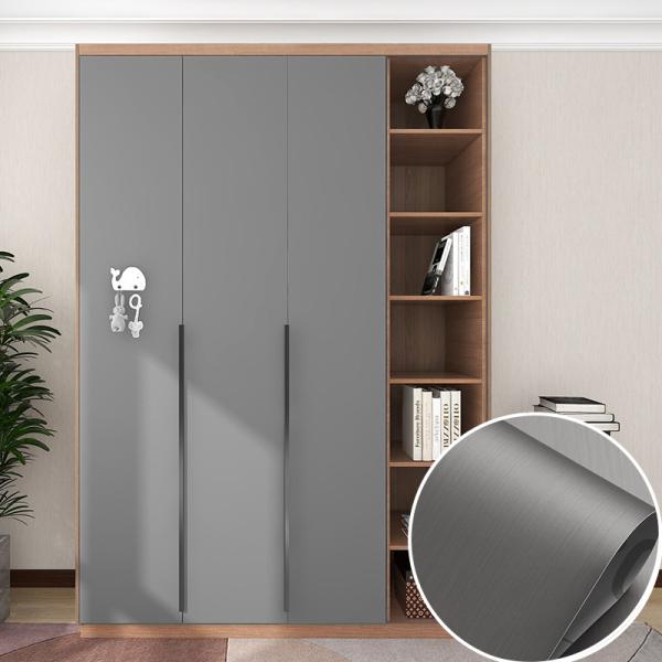 Papel de pared de PVC blanco con cáscara de mármol y pegamento para decoración del hogar o muebles