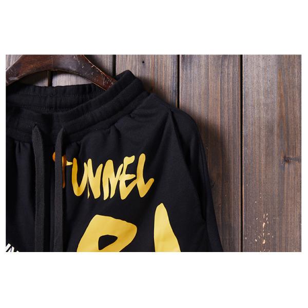 O punk rock Monogrammed de Hip Hop do short de Streetwear dos homens de 5XL 6XL afrouxa calças do esporte