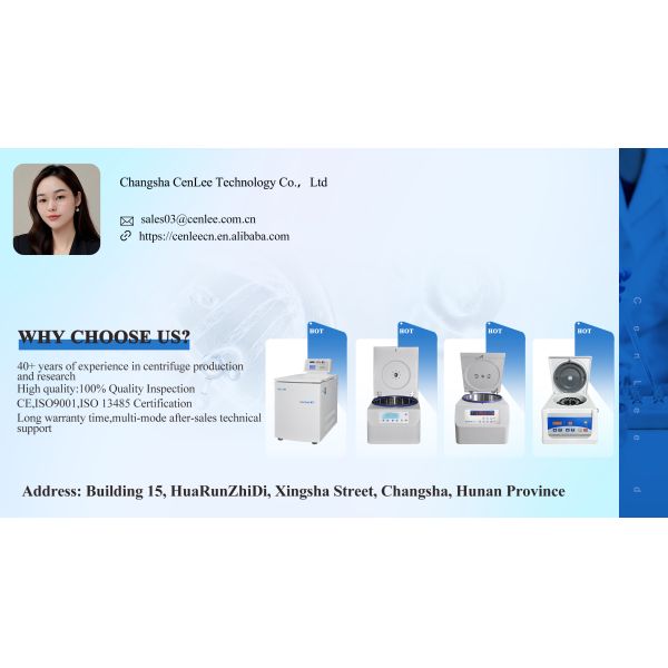 16600rpm 21532xg Stainless Steel High Speed Refrigerated Centrifuge for Lab Use