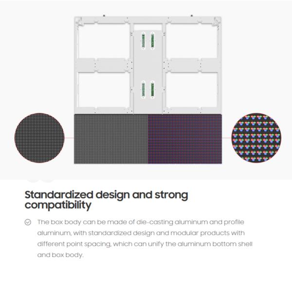 Network Control Large Outdoor LED Video Wall With P10 Rgb LED Module