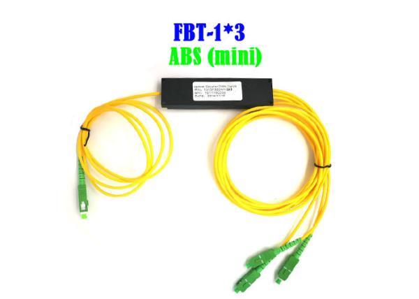 Confiança alta do ABS ótico pequeno do conector do SC APC da fibra do WDM 1×3 da rede