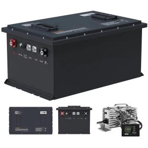 OEM 36V 48V 72V Lithium LiFePO4 Golf Trolly Batteries Pack 100Ah 200Ah