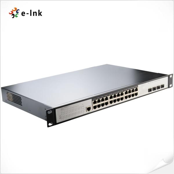 L3 24 ports 10/100/1000T + 4 ports 10G SFP+ Commutateur Ethernet géré