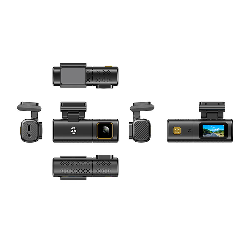 4G LTE Smart 2K Dashcam Dual Lens GPS Dash Cam With Remote Live View