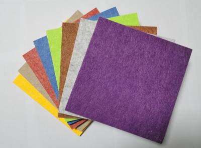 Poids léger inoffensif acoustique insonorisé de panneau de particules de polyester