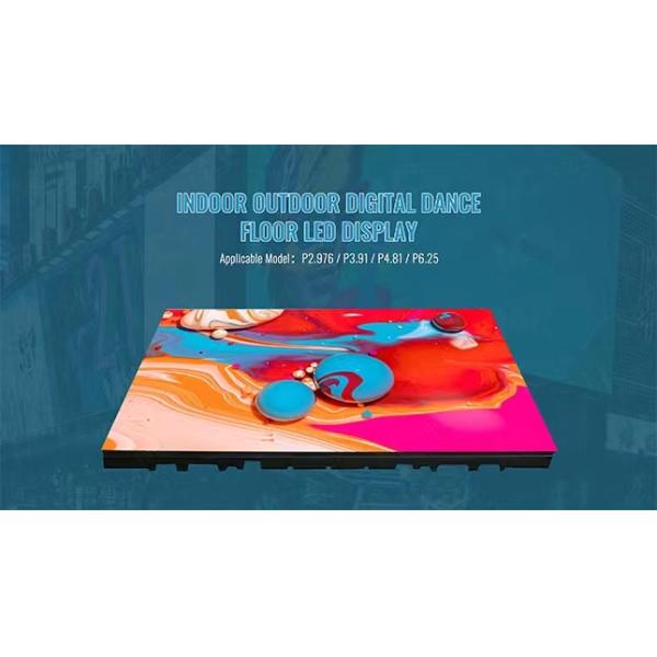 Full Color P4.81 Disco LED Dance Floor Multiscene Interactive Dance Floor