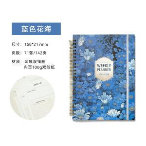 Standard Size Spiral Hardcover Notebook Hardcover Cover Black Color Durable Material Spiral Binding Standard
