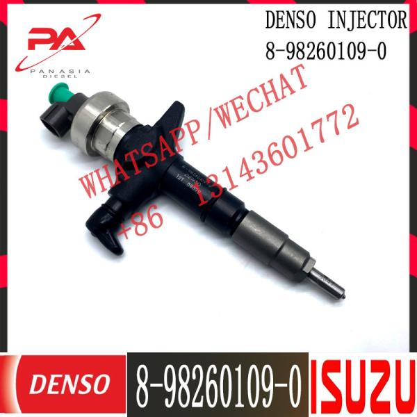Injetor de combustível diesel comum de alta qualidade do trilho 295050-1900 para ISUZU 4JK1 8-98260109-0