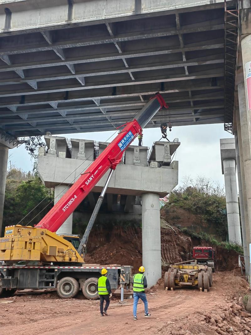 50M - 1000M Bridge Steel Structure Steel Girder Bridge Construction Heavy Duty