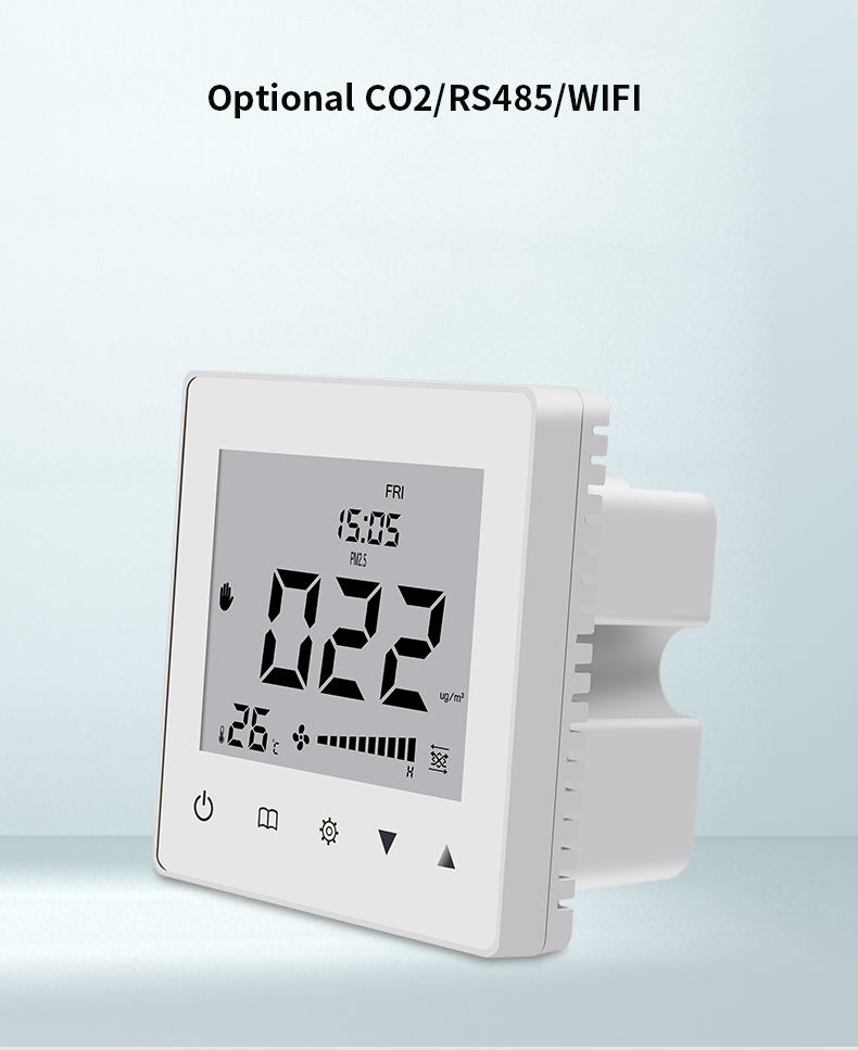 LCD Display Digital Ventilation Controller Fresh Air Ventilation System Controller