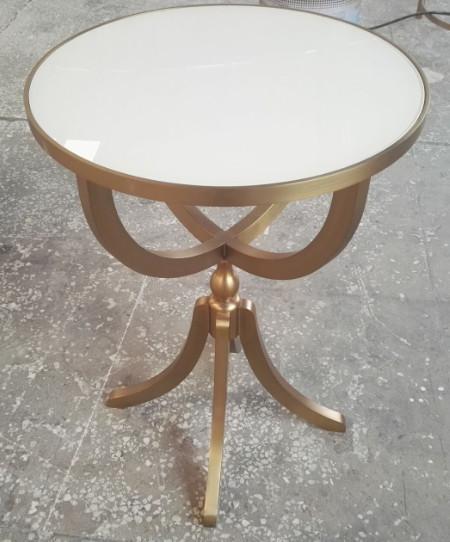 stone top metal side table/end table,casegoods , hotel furniture,TA-0057