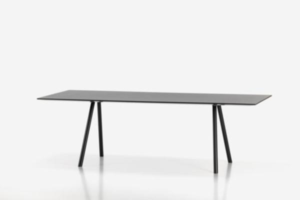 Split Vitra A Modern Dining Room Tables Solid Wood Hotel Furniture SGS
