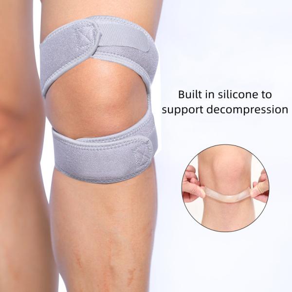 Mountaineering Sports Silicone Patella Knee Belt Knee Cap Belt Breathable