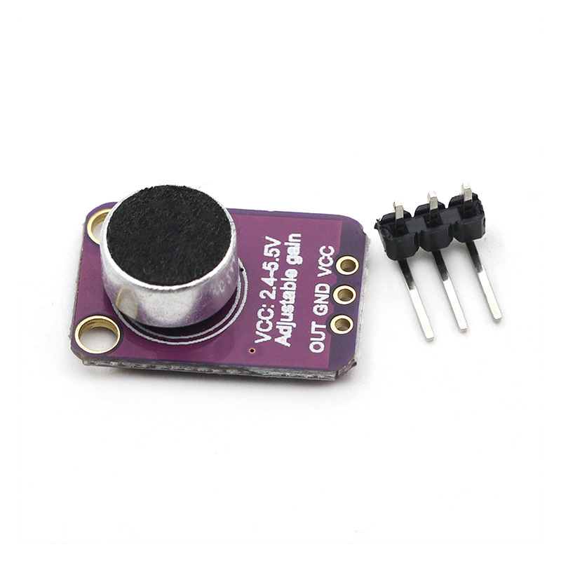 GY-MAX4466 Electret Microphone Amplifier with Adjustable Gain