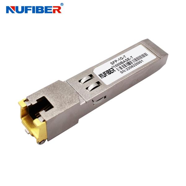 1.25Gb/s Copper Module 100m Compatible RJ45 Compatible with HP Huawei Finisar Cisco