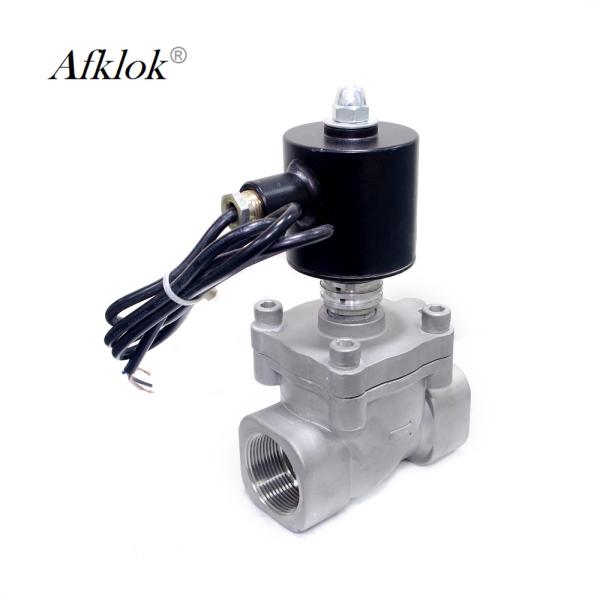 Нержавеющая сталь клапана соленоида давления диафрагмы DC24V высокая 100 Адвокат