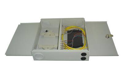 Caixa interna XDK da terminação da montagem da parede da fibra ótica do cinza ODF 12C