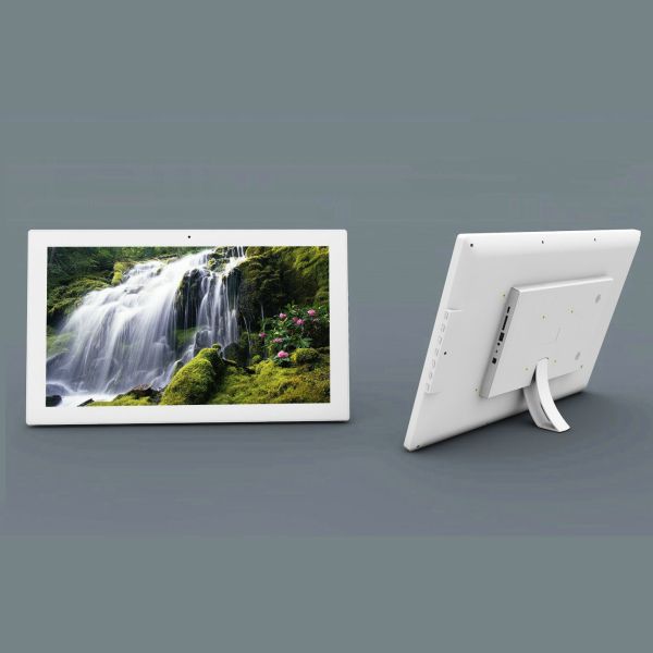 ABS Plastic Housing LCD Digital Photo Frame 21.5 Inch Big Size For Advertising