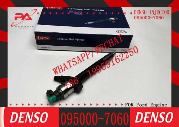 Inyector de diesel 0950007060 6C1Q-9K546-BC Inyector de tren común 095000-7060 Para el tránsito F0RD 2.2 2.4 Tdci