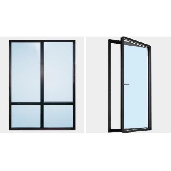 Folding Screen Slimline Tall Doors And Windows Ultra Narrow Double Glass Aluminum Alloy Profile