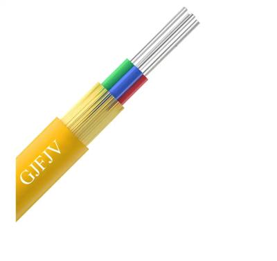GJFJH Indoor Optic Cable 48 cores MM OM1 OM2 OM3 OM4 OM5 Yellow Green Orange Color  Distribution communication