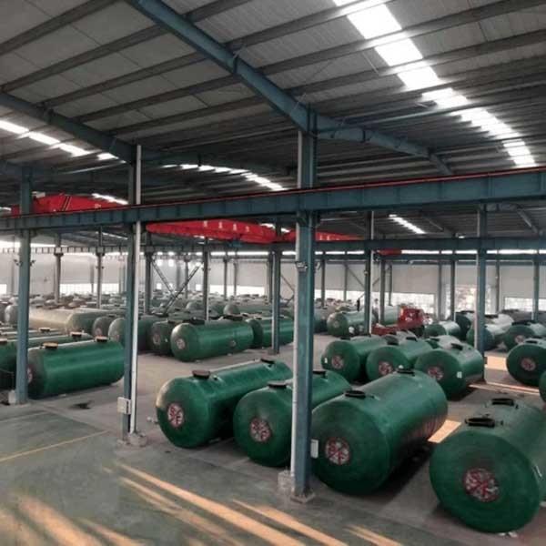 Double Walled Oil Tank Fiberglass Steel 20m3 30m3 Underground