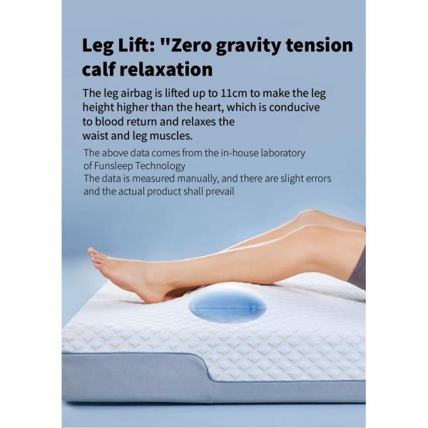 Adjustable Smart Mattress for Better Sleep 8H 5D Massage Vibration and Remote Control