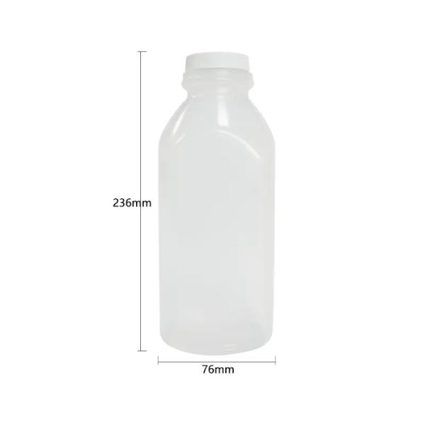 Изготовленная на заказ бутылка напитка тар для хранения 900ML взрывозащищенная PP пластиковая