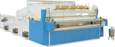 tecido de toalete automático do rolo enorme da talhadeira 380V que faz a máquina