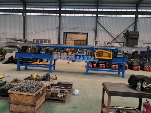 600mm*8000mm Stainless Steel Leaf Spring Eccentric Vibratory Conveyor For Salt Conveying