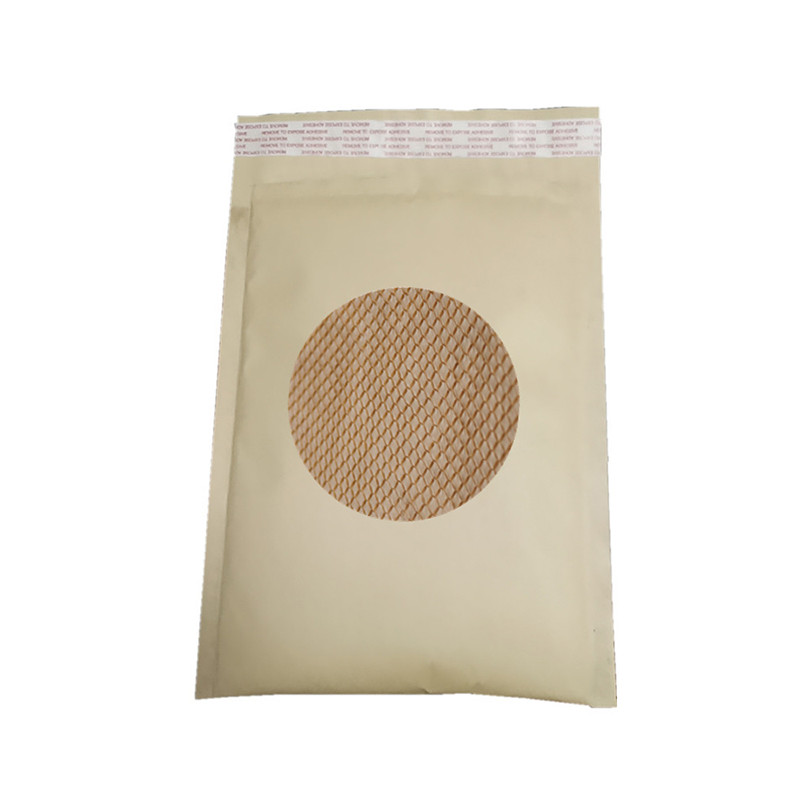 Wholesale Eco Kraft Padded Honeycomb Mailer with Printable Surface for E-commerce Orders