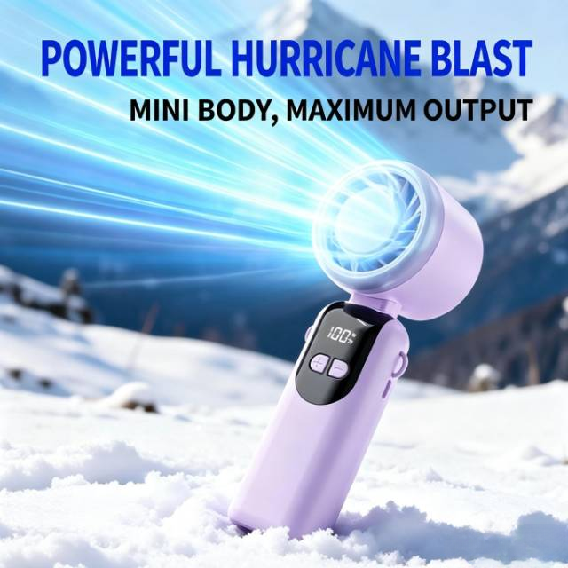 Handheld Cooling Fan 3.6W Adjustable Speed USB Powered Cooling Fan