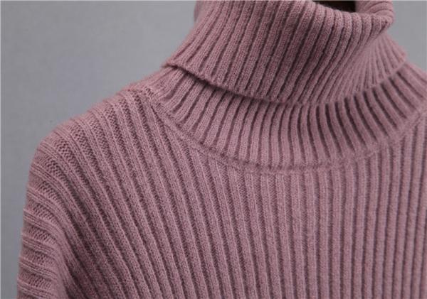 Women s Sweaters for Outdoor Activities with Free Pullover Closure Type Half skirt high neck sweater set