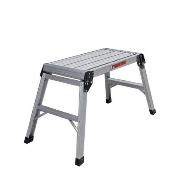 52cm Height Folding Aluminum Platform 225lbs High Load Capacity