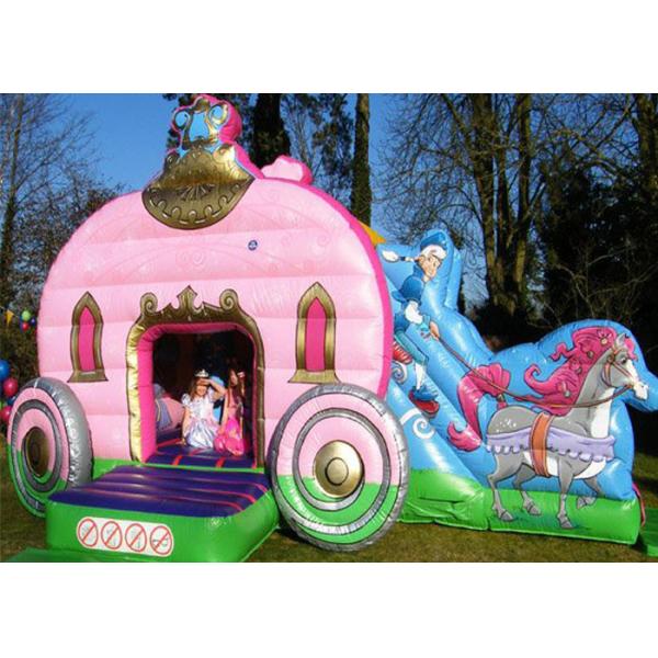 12' кс 18' принцесса Экипаж Замок Раздувн Комбинированн пинка для дня рождения девушки