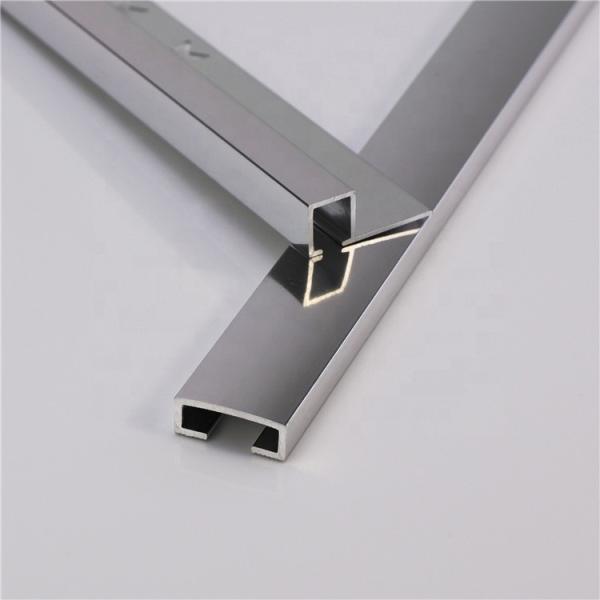 25mm Aluminium Tile Trim Polished Aluminum Corner Tile Trim