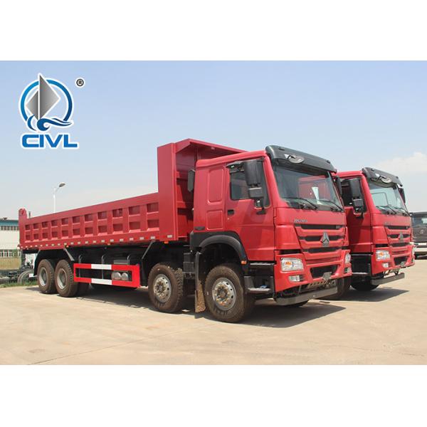 Big Loading 50T SINOTRUK Heavy Duty Dump Truck Driver 8X4 And Chassis