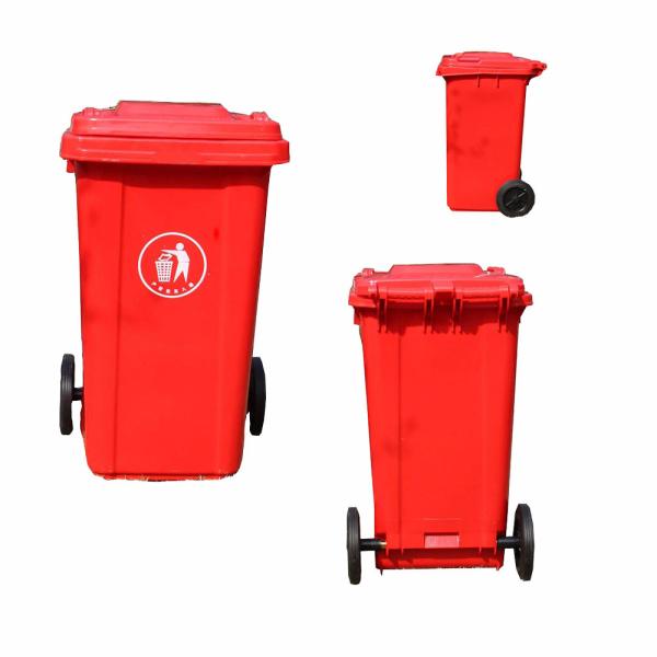 recycling medical waste bin with wheels garbage bins