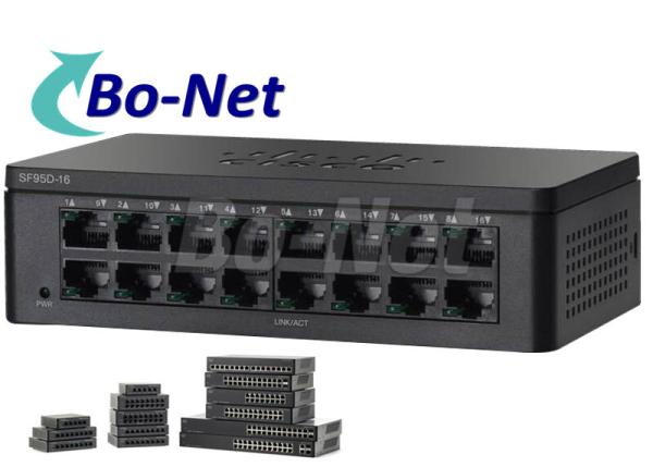 Unmanaged Cisco Switch 16 Port Small Business / SF95D 16 Cisco SF Switches