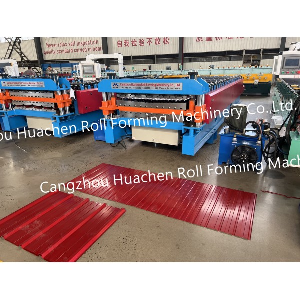 High Quality Multifunctional Panel  Double Layer Roll Forming Machine Zinc Roof Sheet Making Machine Roof Panel Machine