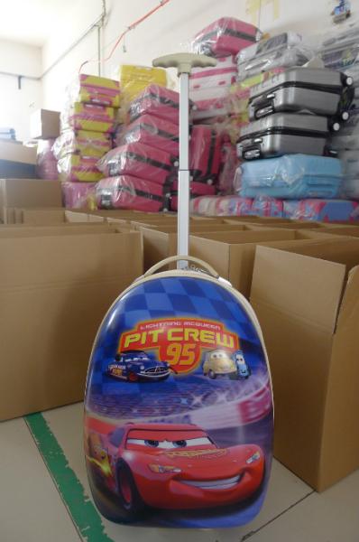 egg shaped kids trolley luggage bag suitcases in baigou baoding hebei China Factor