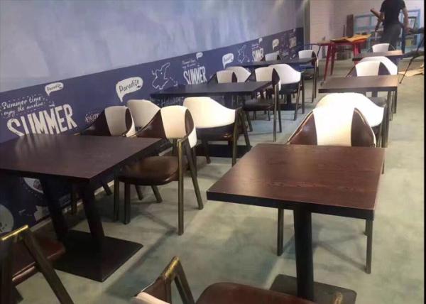 Customized Wooden Material Banquet Style Chairs For Dining , Unassembled Packing
