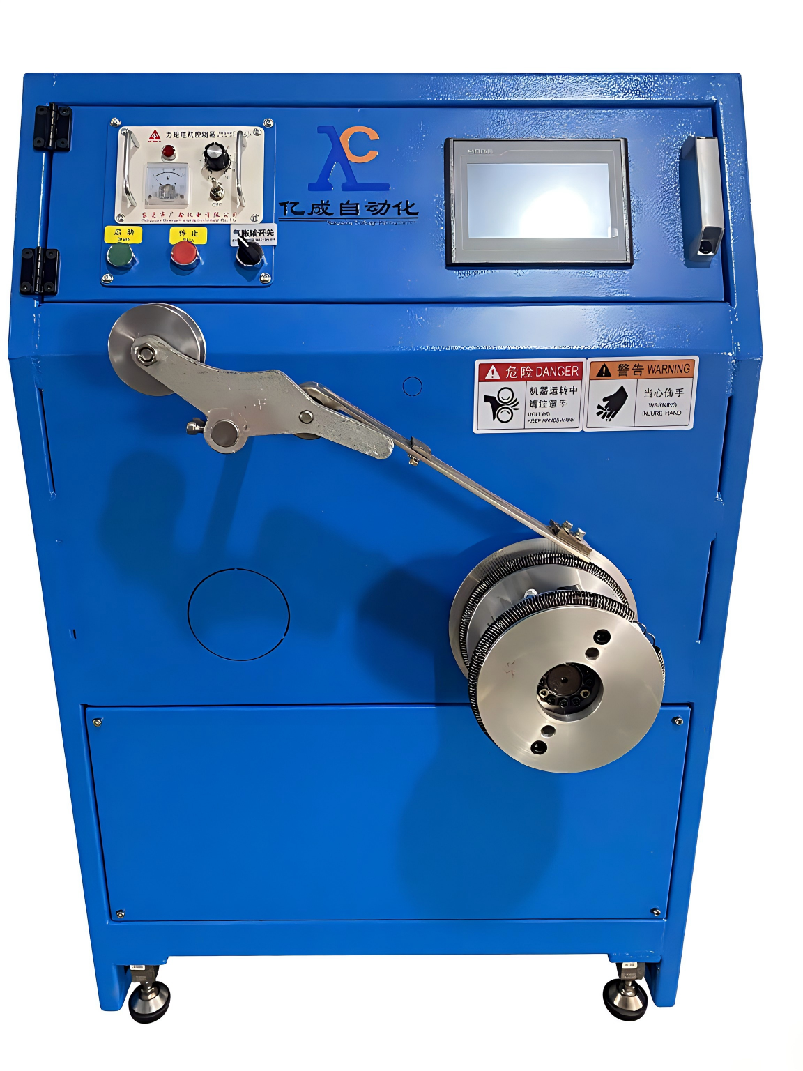 Semi Automatic PP Strapping Winder High Precision 380V Strapping Devices
