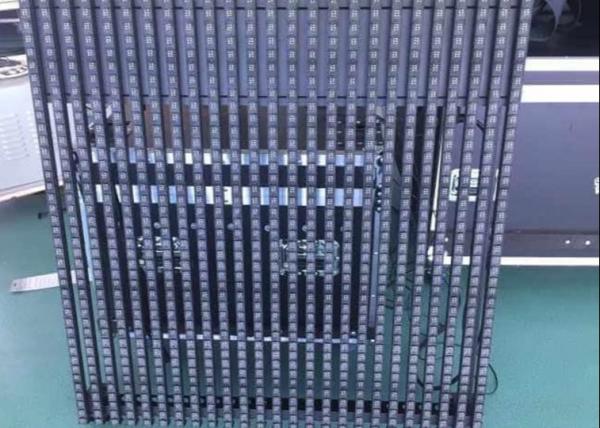 Building Facade Video Wall Large Screen Curtain LED Display With Strong Unit DIP Sign