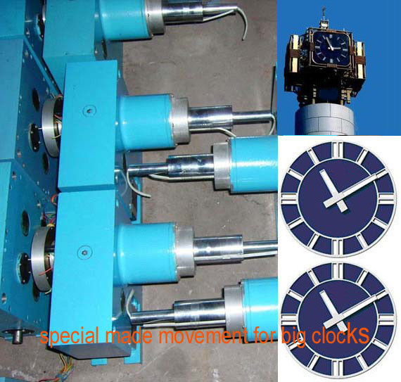 station clocks, bus stop clock, movement for station clock, mechanism for station clock, movement for bus stop clocks