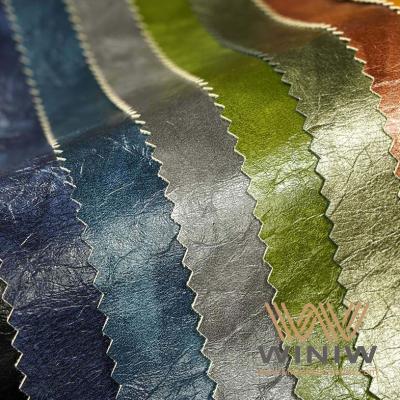 DMF Free Synthetic Garment PU Leather 0.5mm 0.6mm 0.7mm Thickness For Jackets