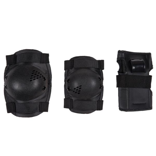 Kids Skating Protection Kit 3 Pack Protective Gear Black